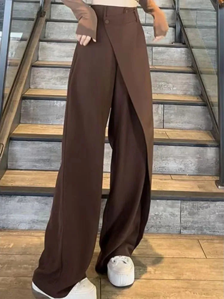 pantalon Ample Asymétrique