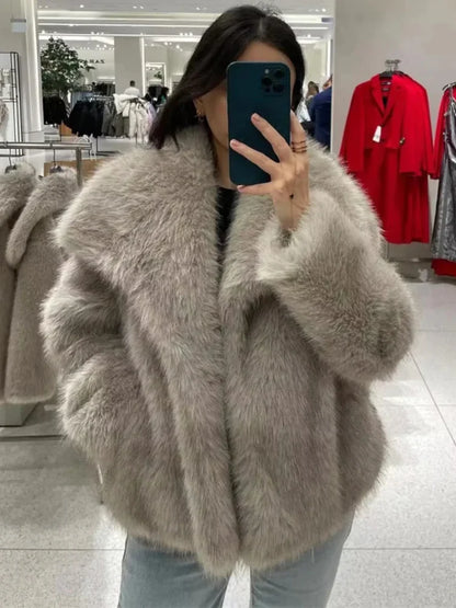 Manteau d'Hiver Plush Mode