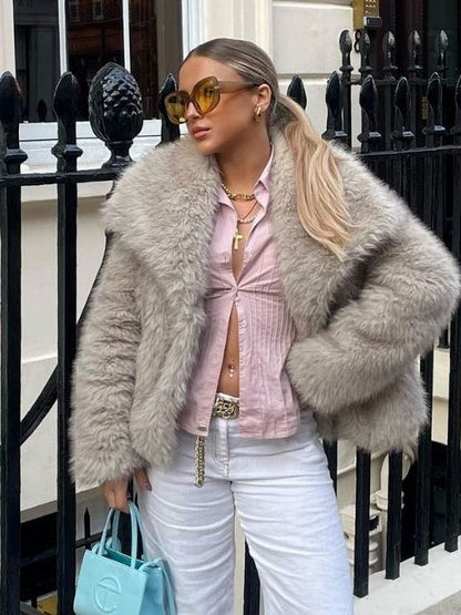 Manteau d'Hiver Plush Mode